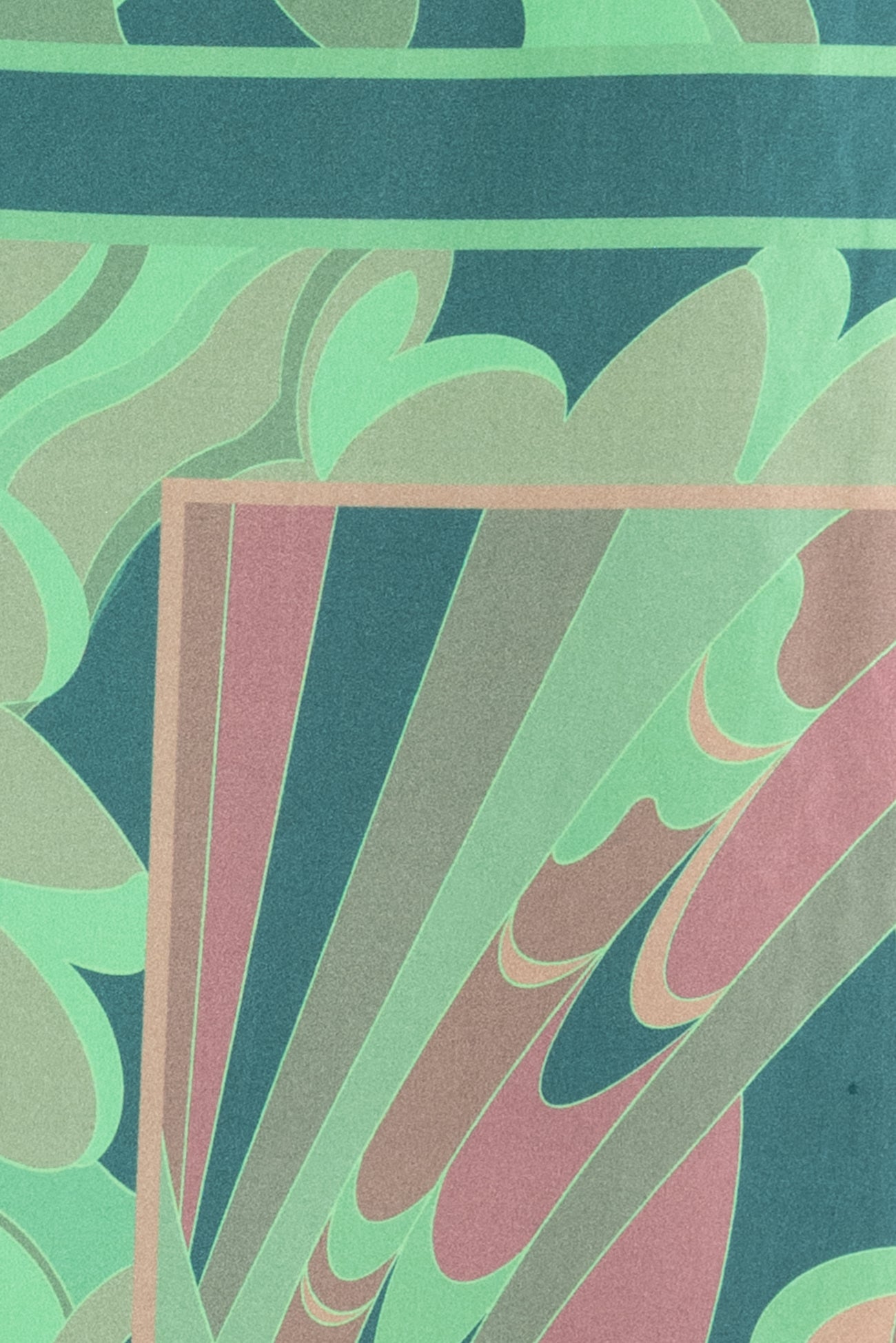 Green Jasmine Italian Cotton Woven