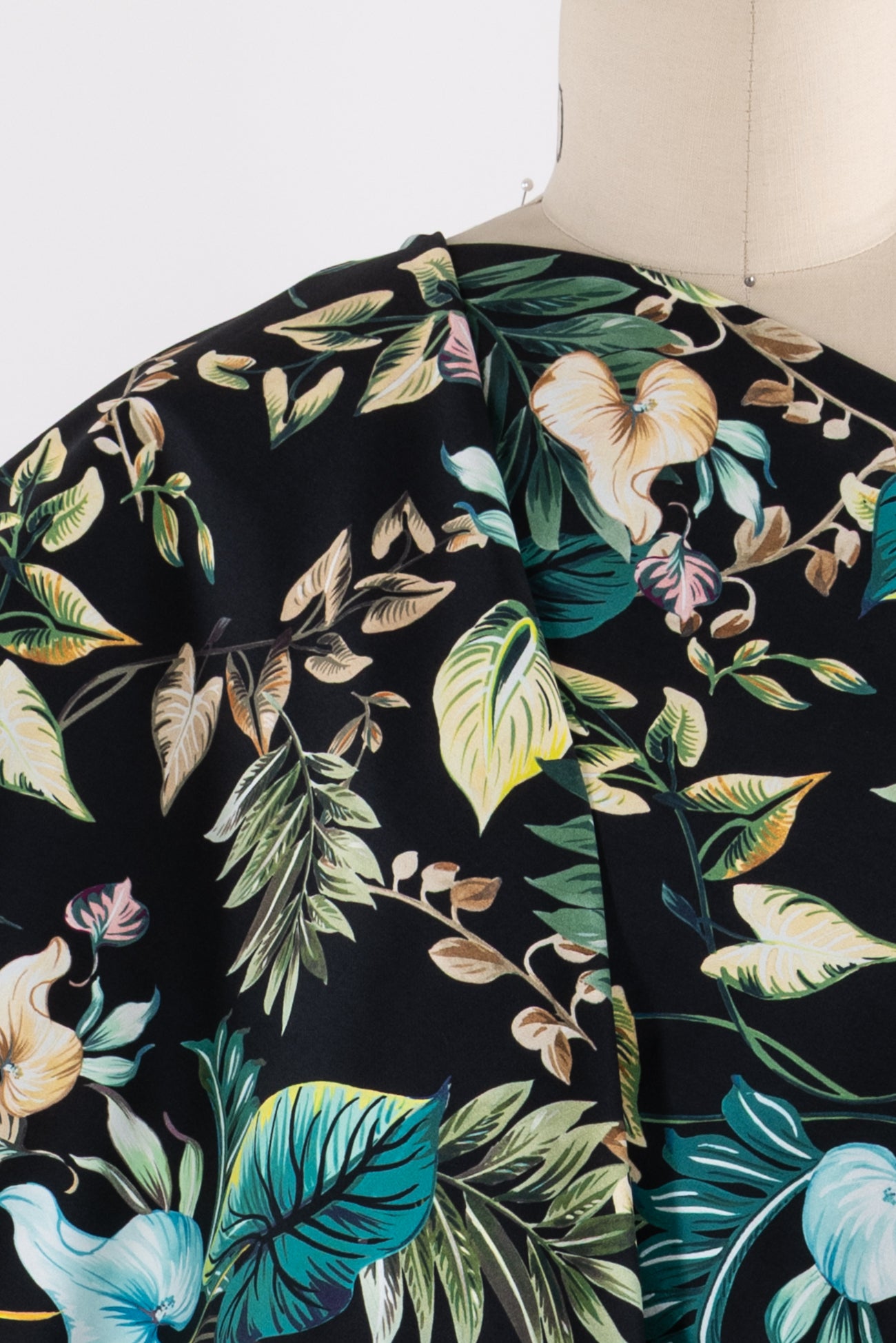 Green Mansions Italian Stretch Viscose Woven