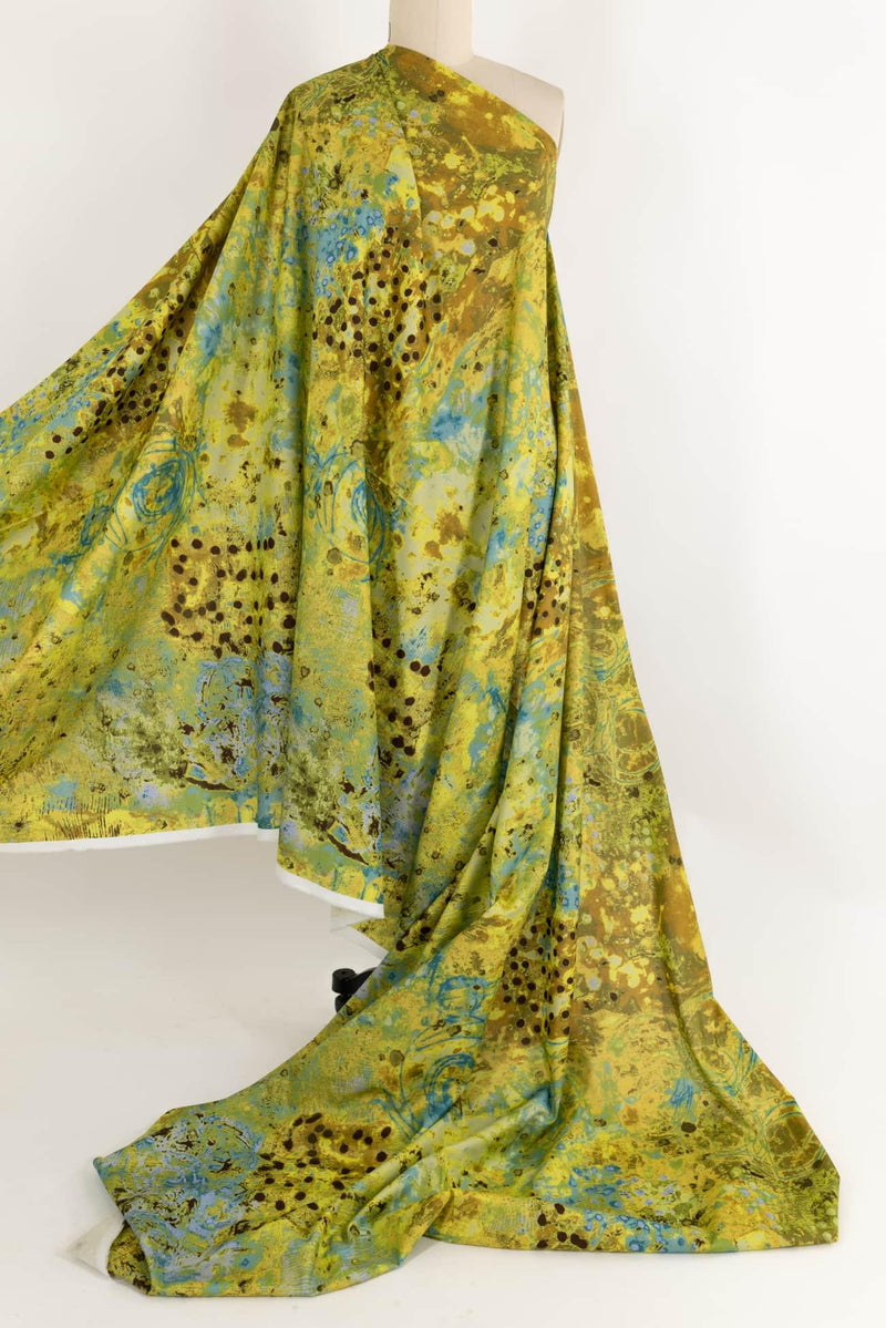 Green Up Cotton Woven - Marcy Tilton Fabrics