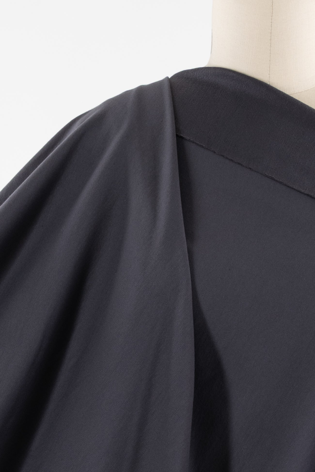 Gunmetal Gray Danish Cotton French Terry