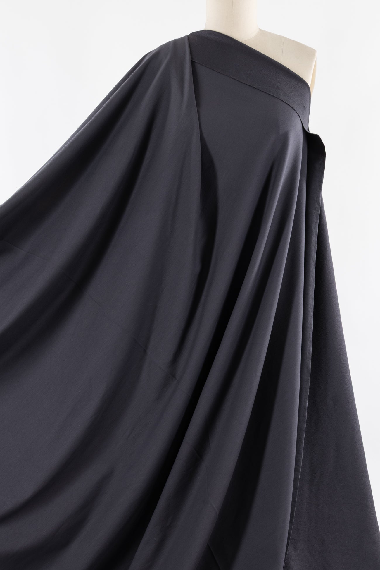 Gunmetal Gray Danish Cotton French Terry