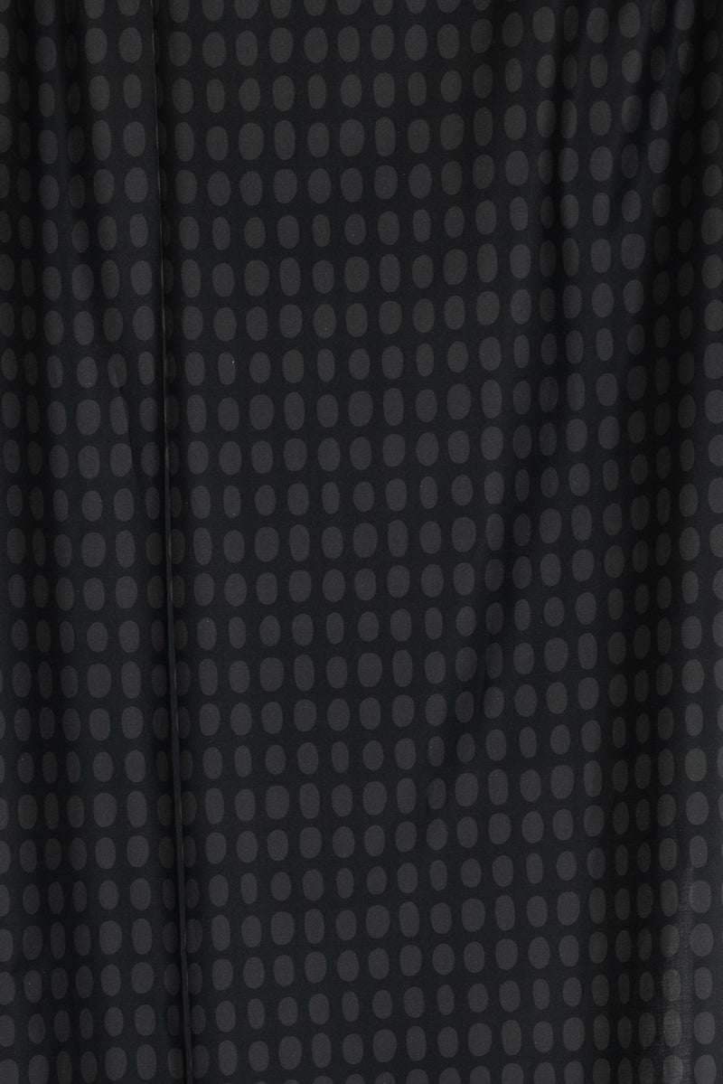 Hematite Dots Cotton Woven