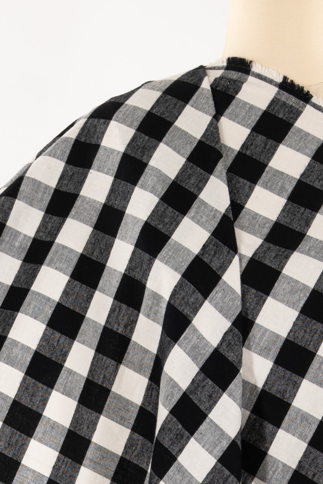 Hugo Buffalo Check Japanese Cotton Flannel Woven
