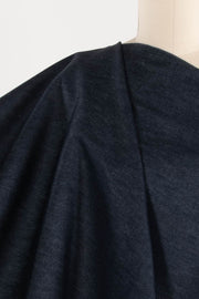 Hopper Blue Italian Cotton Denim Woven