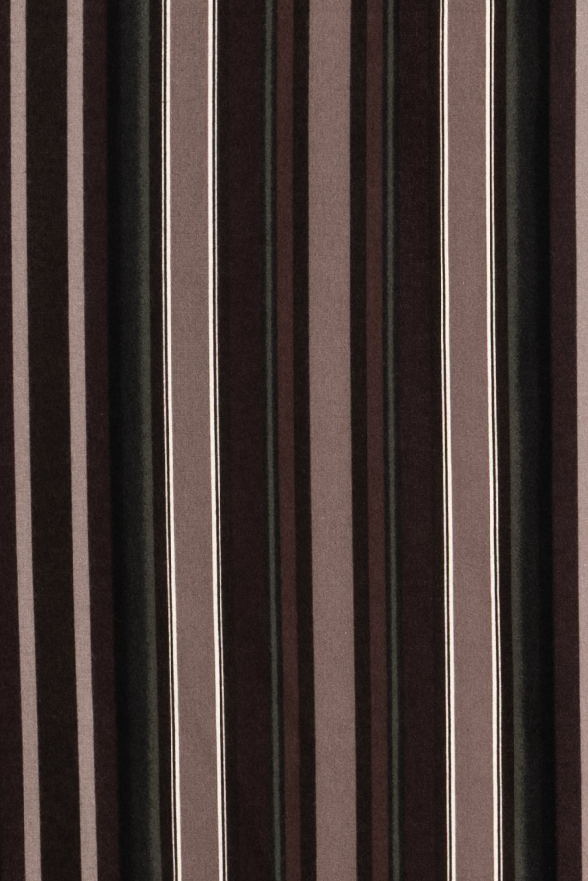 Hot Chocolate Stripes Cotton Flannel Woven