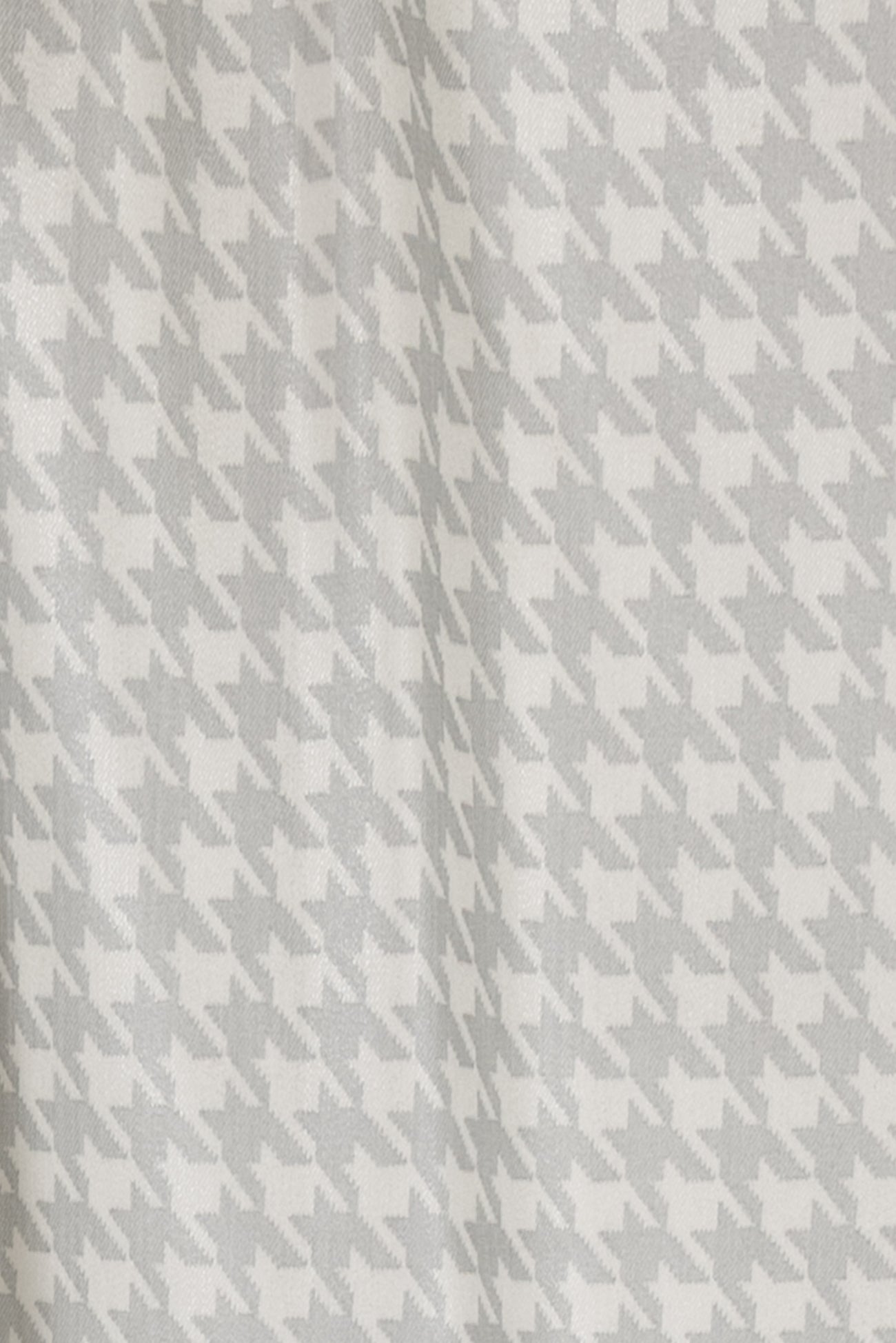 Houndstooth Gleam Cotton Denim Woven