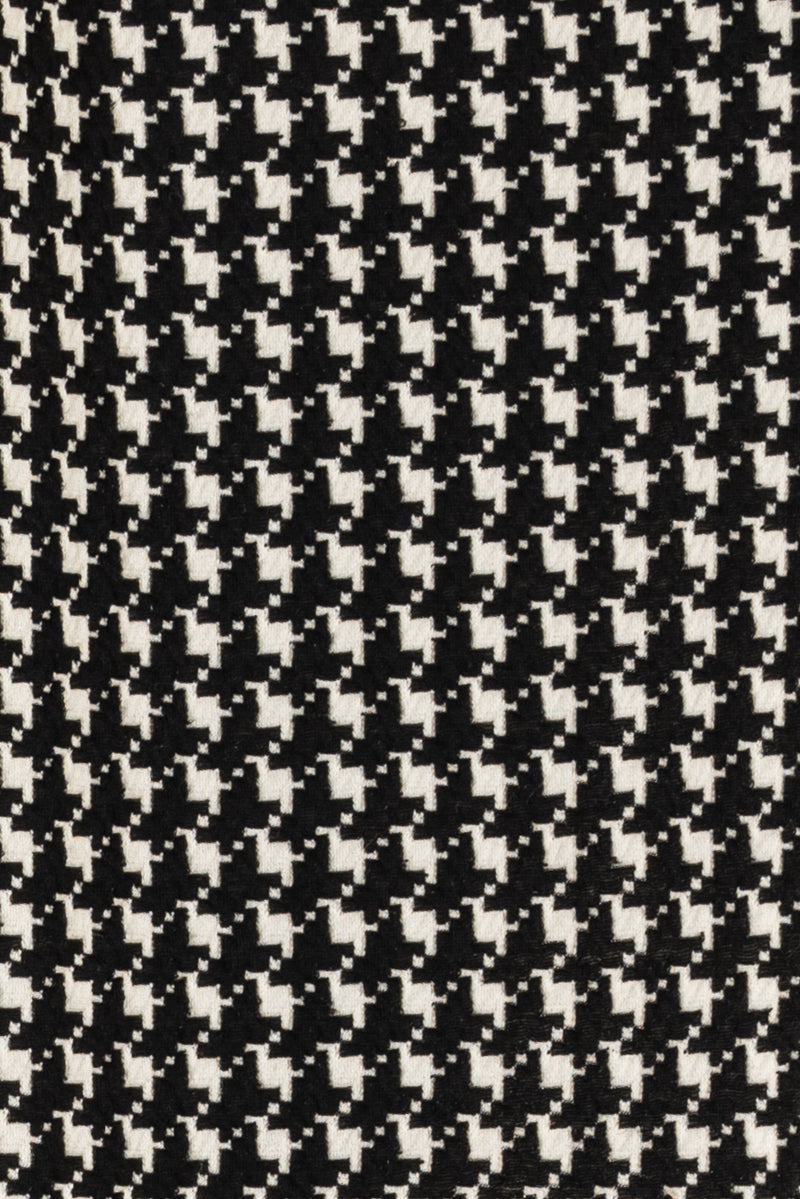 Hudson Houndstooth Cotton/Rayon Knit