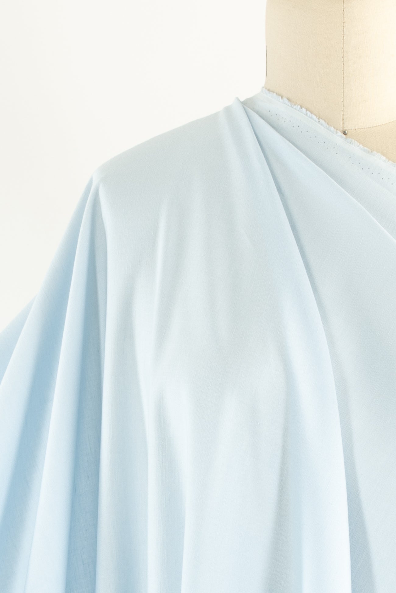 Ice Blue Euro Linen/Rayon Woven