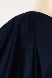 Imperial Indigo Cotton Corduroy Woven