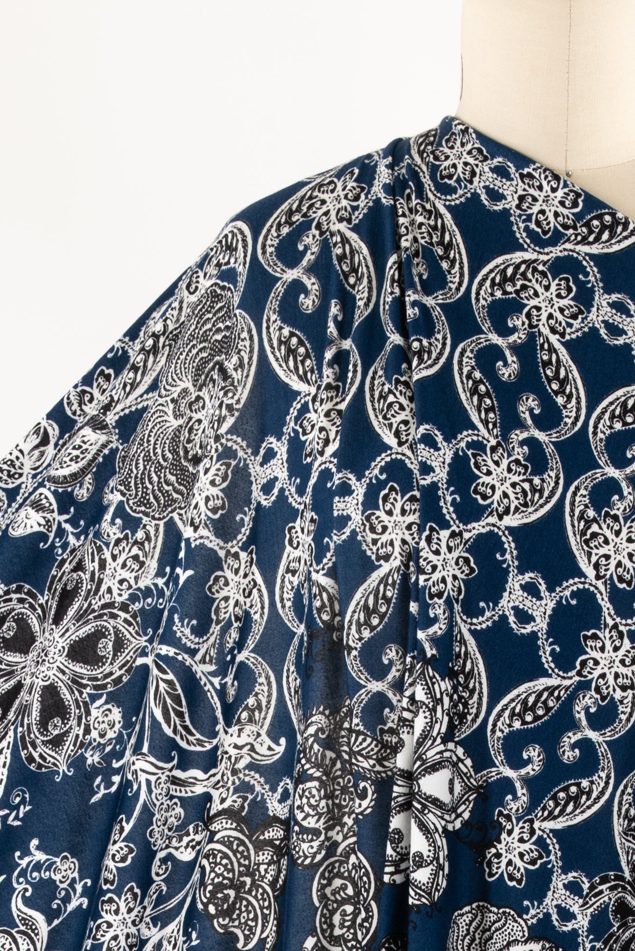 Imperial Indigo Rayon Knit