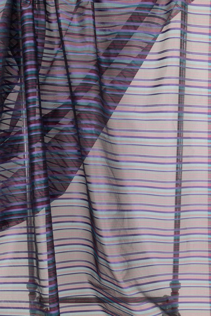 Improv Stripe Silk Organza Woven - Marcy Tilton Fabrics