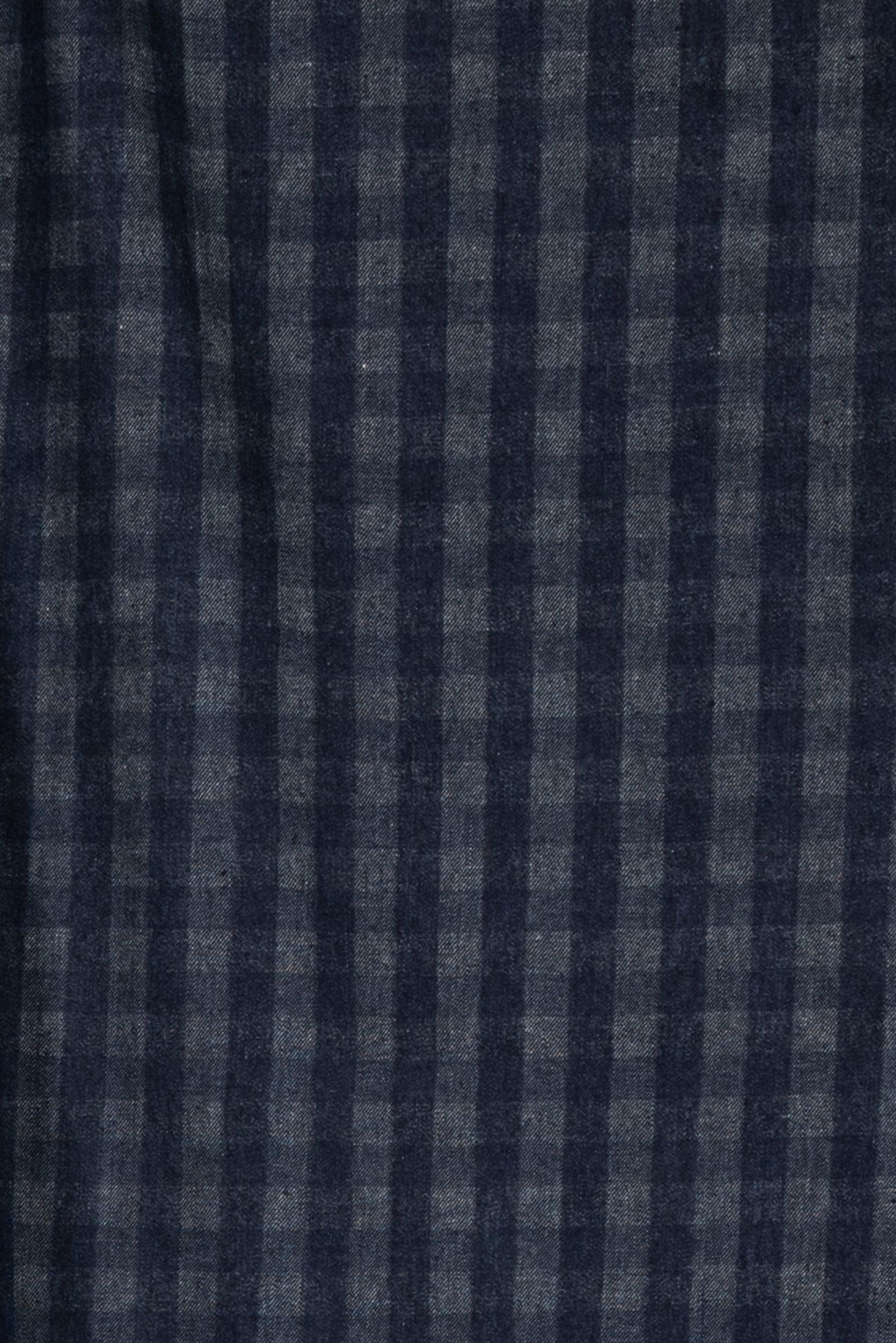 Indigo Checkerboard Denim Woven