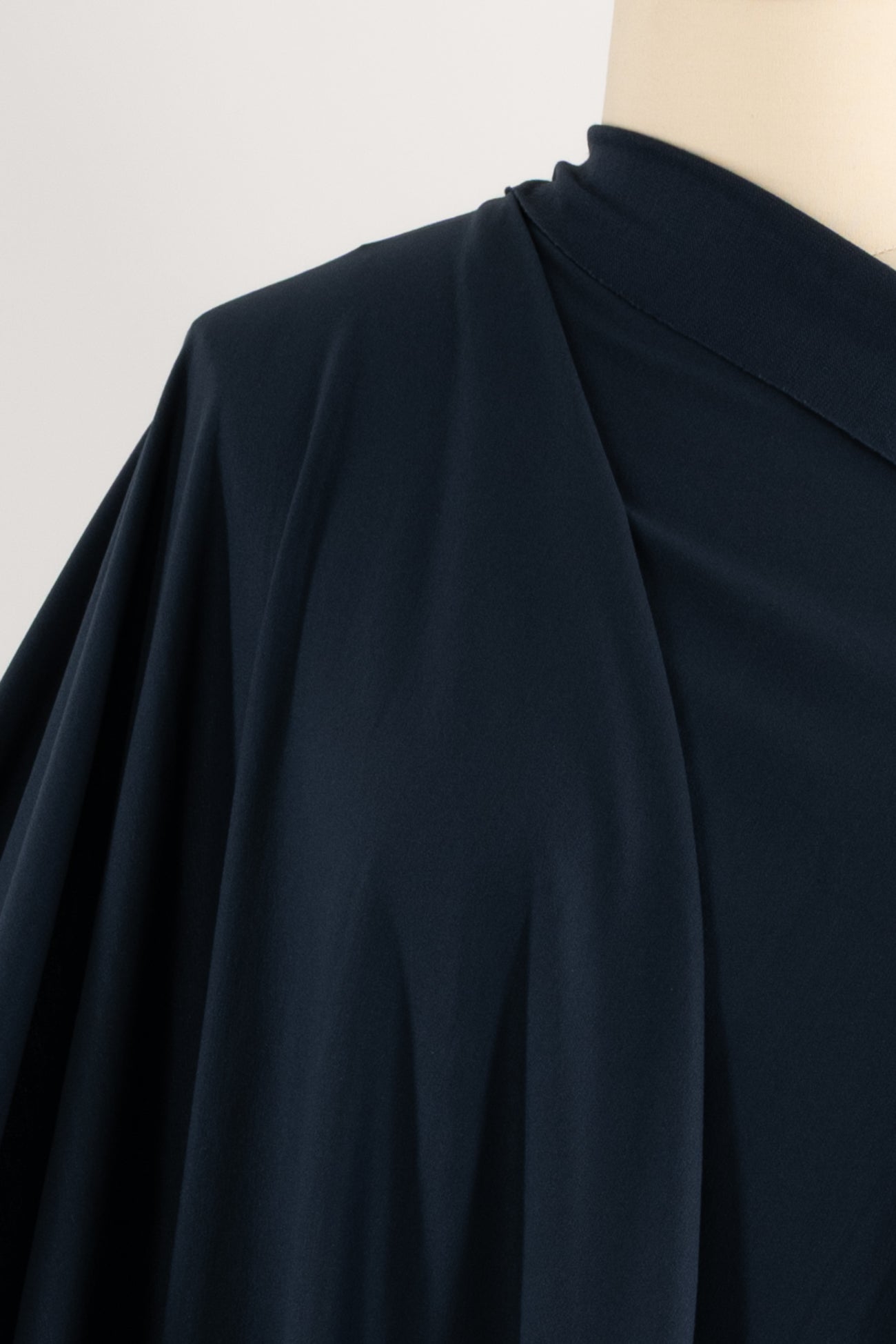 Inky Navy Italian Knit