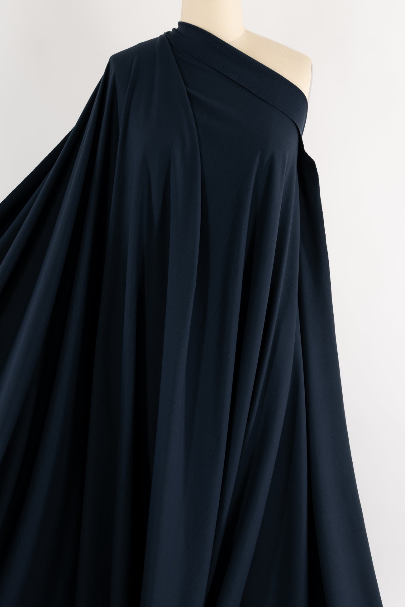 Inky Navy Italian Knit