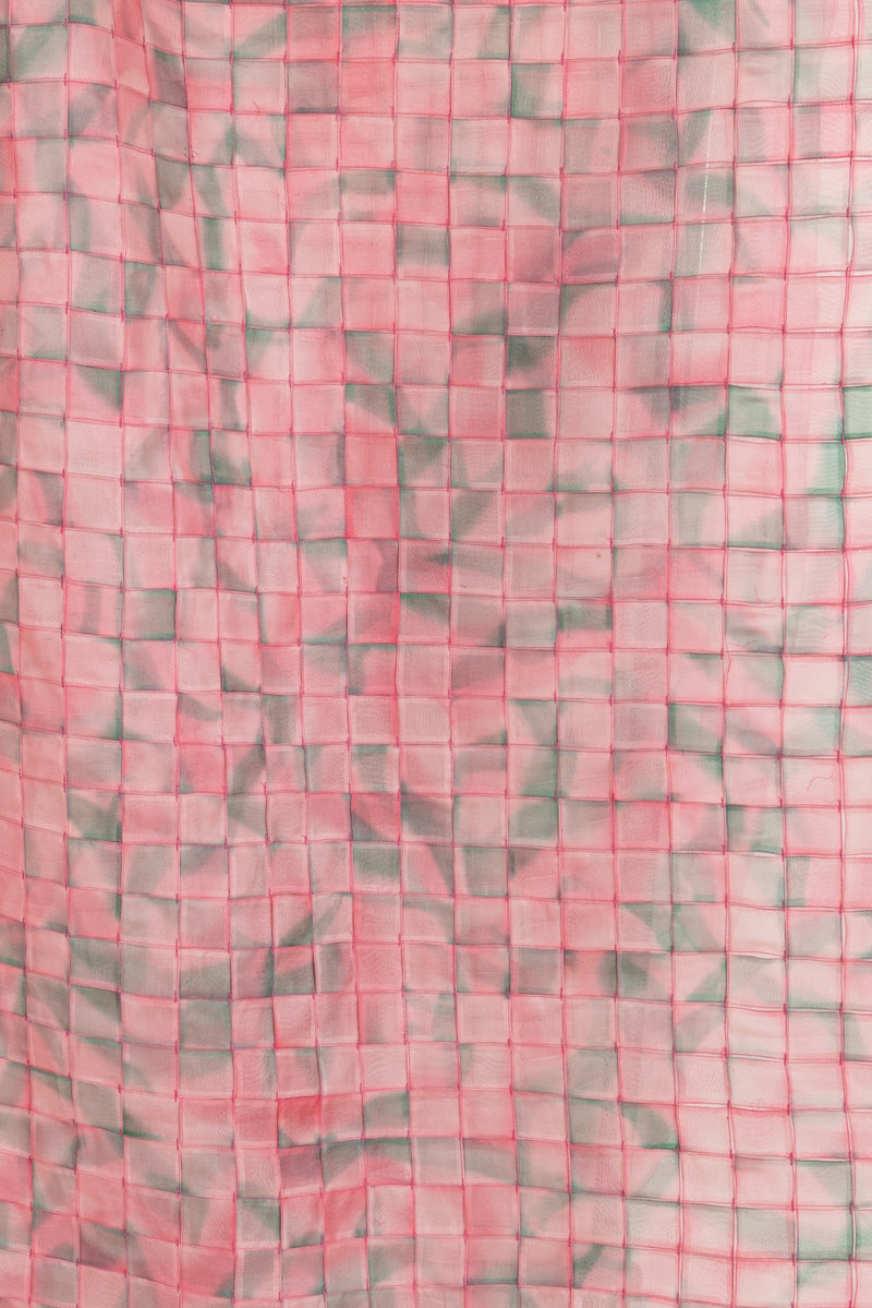 In The Pink Silk Organza Woven