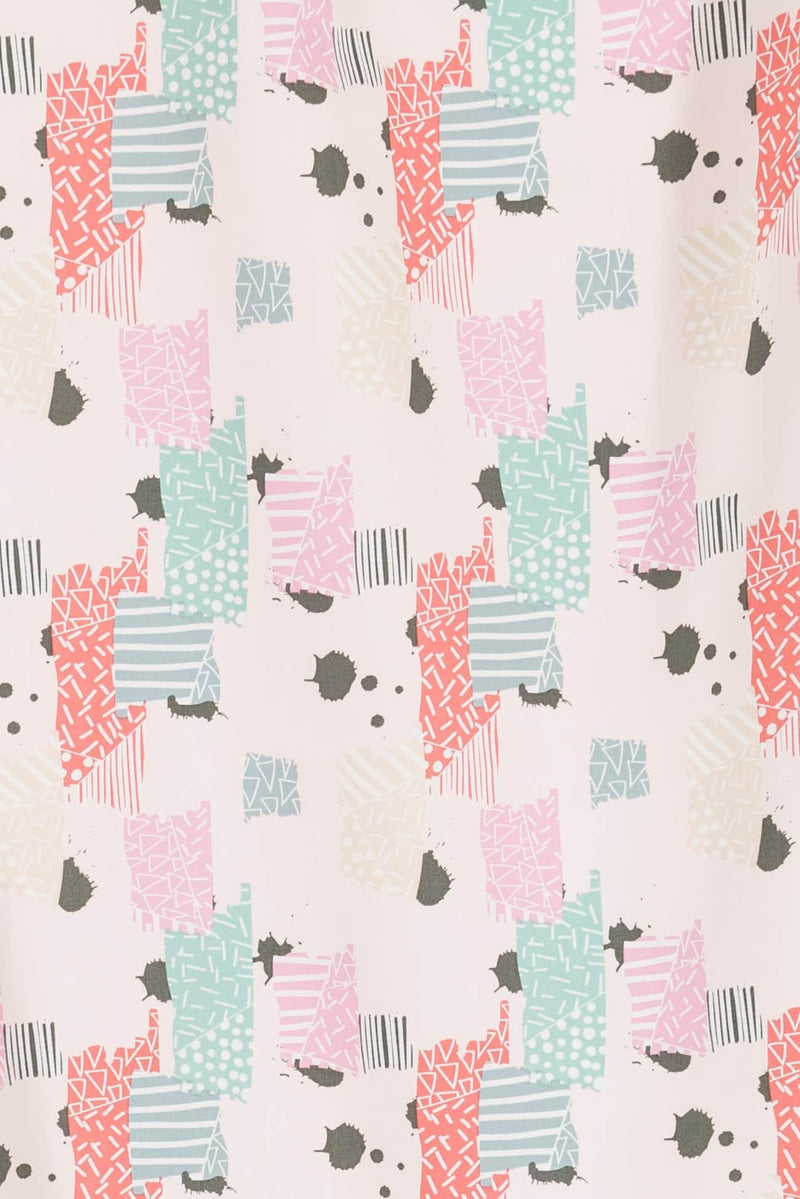 In The Pink Cotton Woven - Marcy Tilton Fabrics