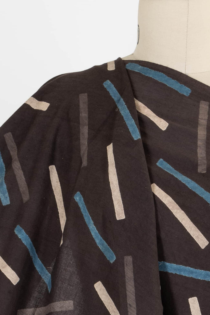 In The Sticks Indian Cotton Woven - Marcy Tilton Fabrics