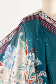 Iona China Silk Border Woven