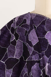 It's Mauvelous Italian Stretch Cotton Denim Woven