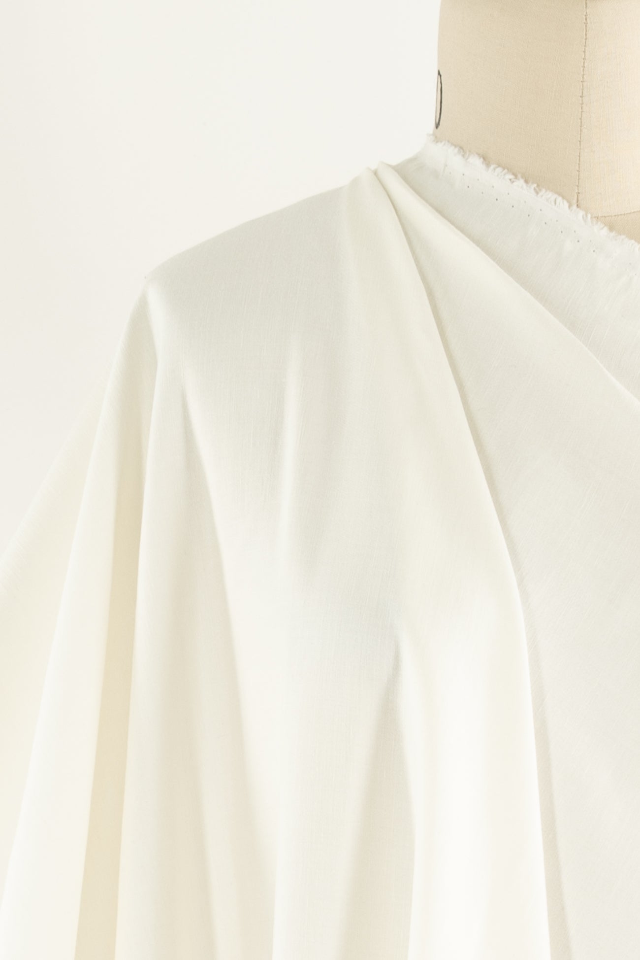 Ivory Euro Linen/Rayon Woven