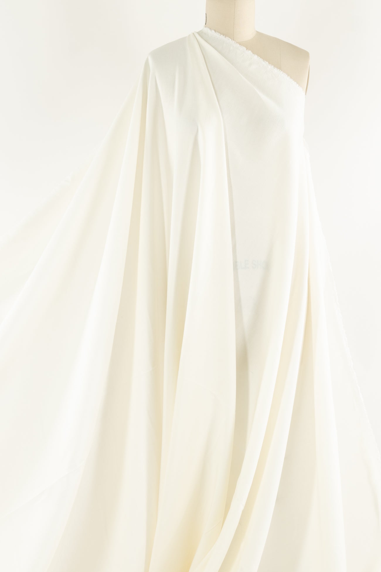 Ivory Euro Linen/Rayon Woven