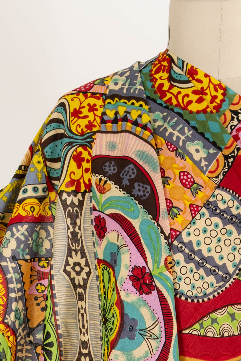 Jamboree Indian Cotton Woven - Marcy Tilton Fabrics
