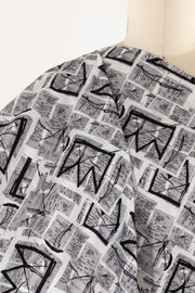 Jean Michel Graffiti Italian Cotton Woven