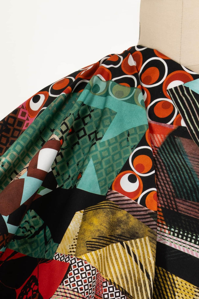 Jubilee Italian Stretch Cotton Woven - Marcy Tilton Fabrics