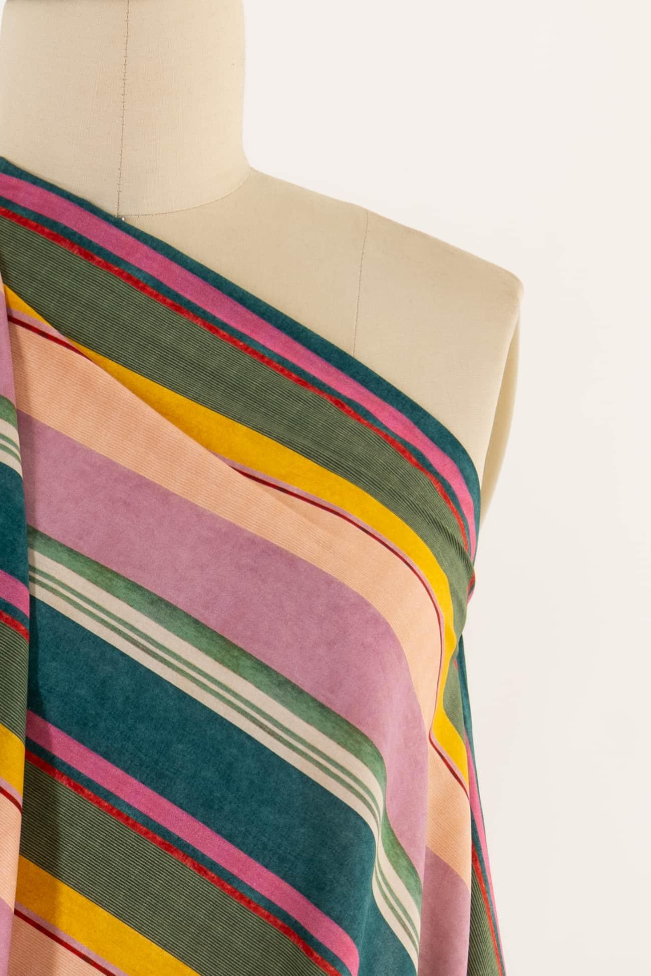 Kaleidostripe Liberty Cotton Woven - Marcy Tilton Fabrics