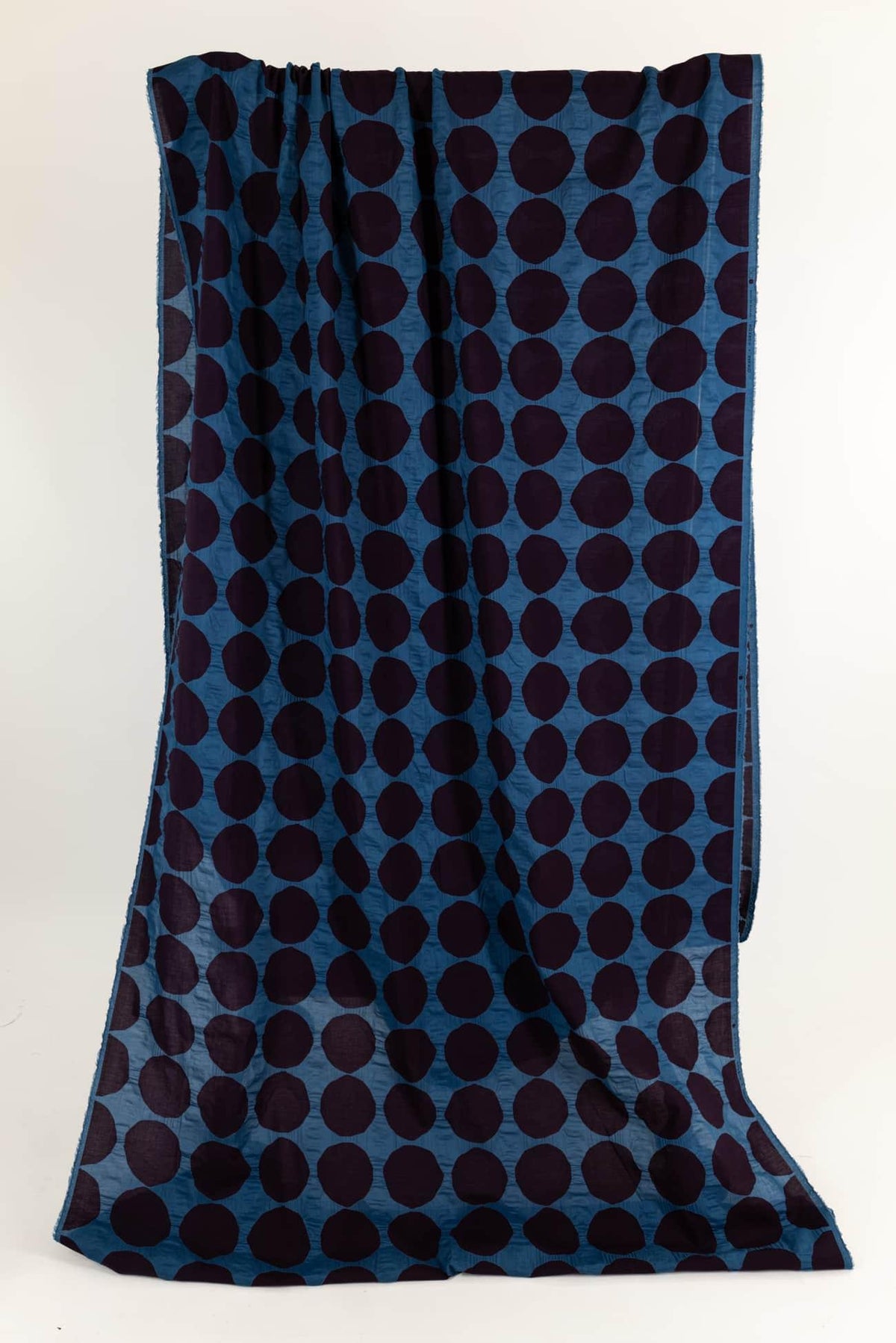 Kenji Dot Japanese Cotton Plisse Woven - Marcy Tilton Fabrics