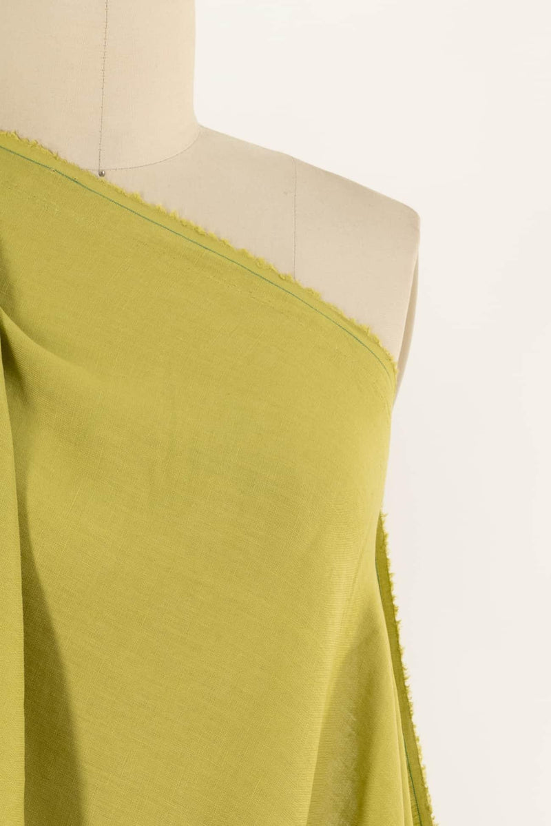 Key Lime Linen Woven - Marcy Tilton Fabrics