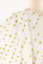 Key Lime Dots Rayon Woven