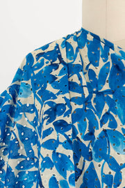 Kingfisher Cotton Eyelet Woven