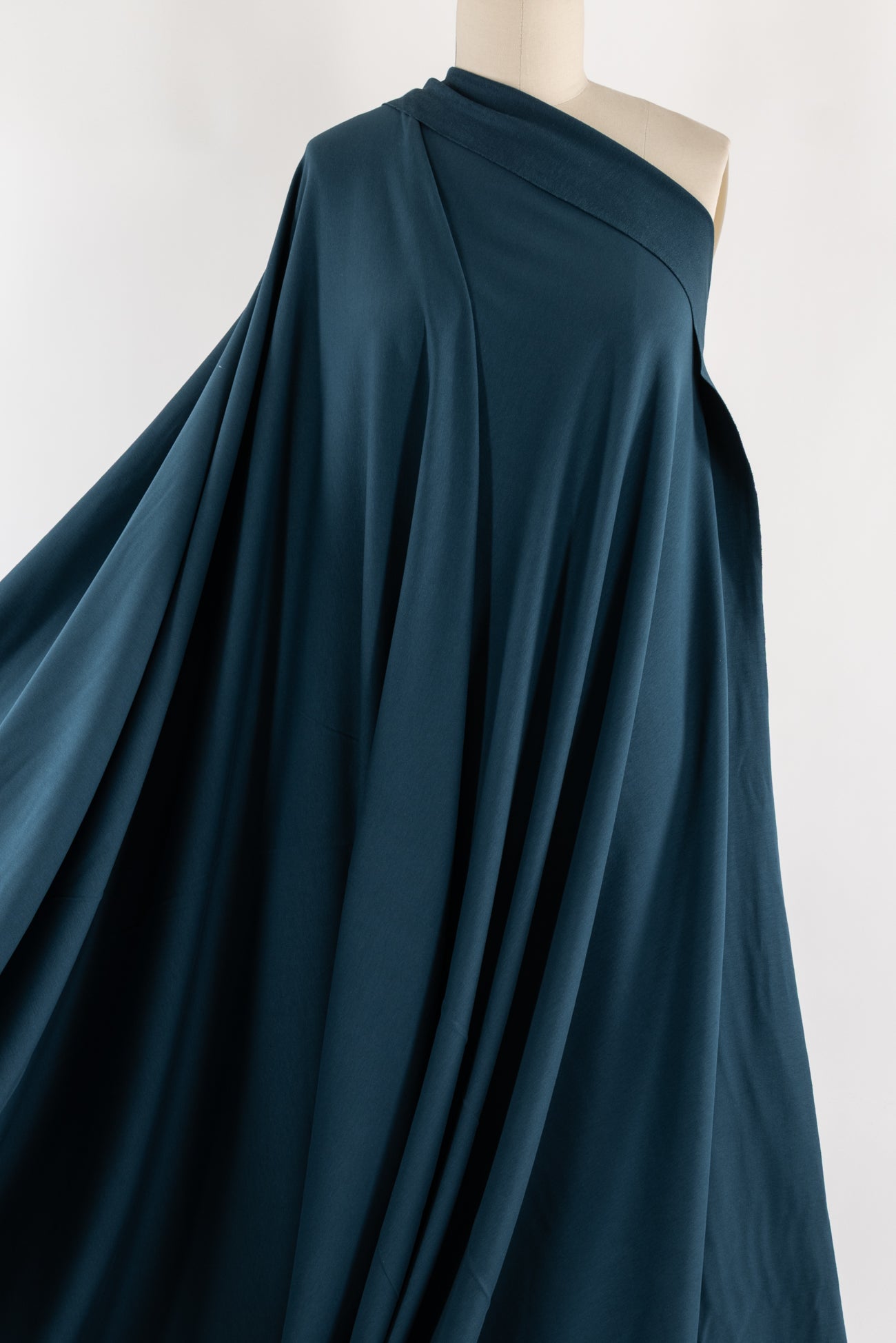 Kingman Teal Danish Cotton French Terry