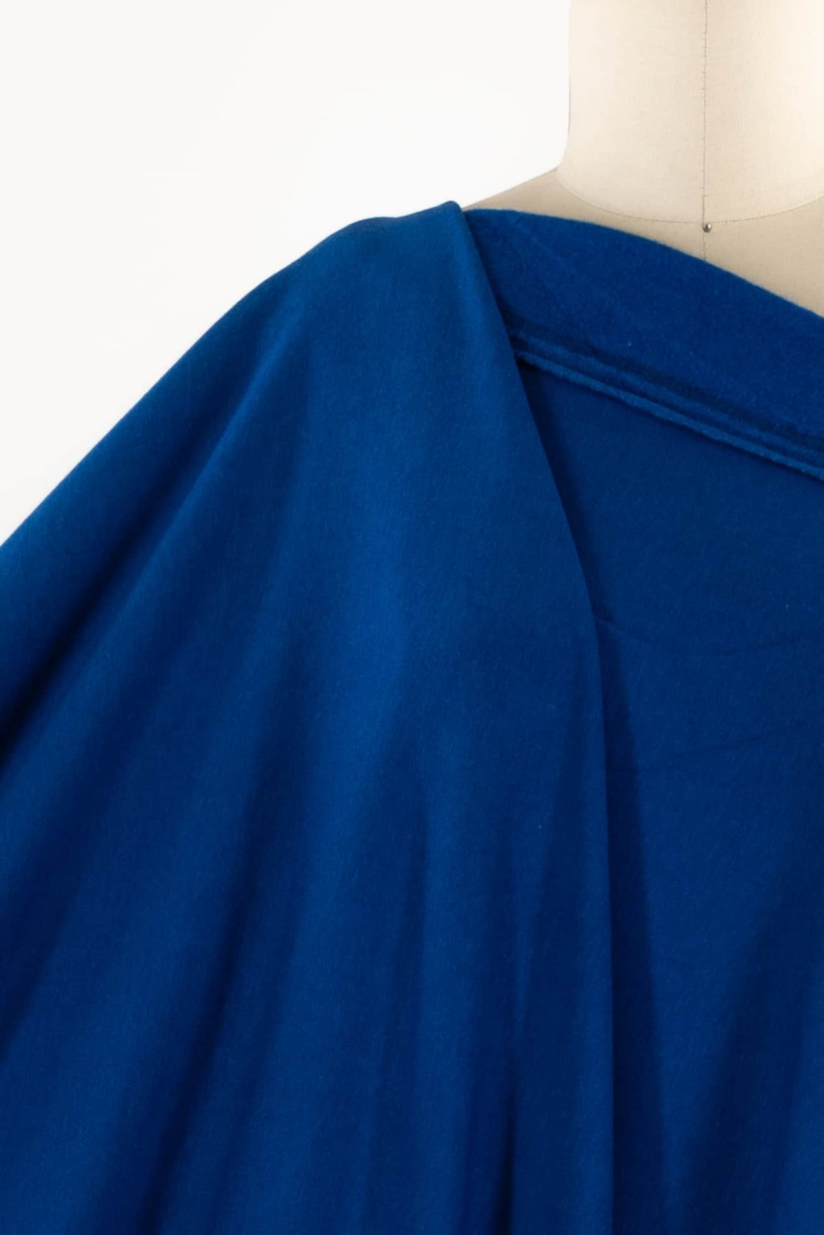 Klein Blue Bamboo/Cotton Fleece Knit