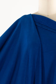 Klein Blue Bamboo/Cotton Fleece Knit