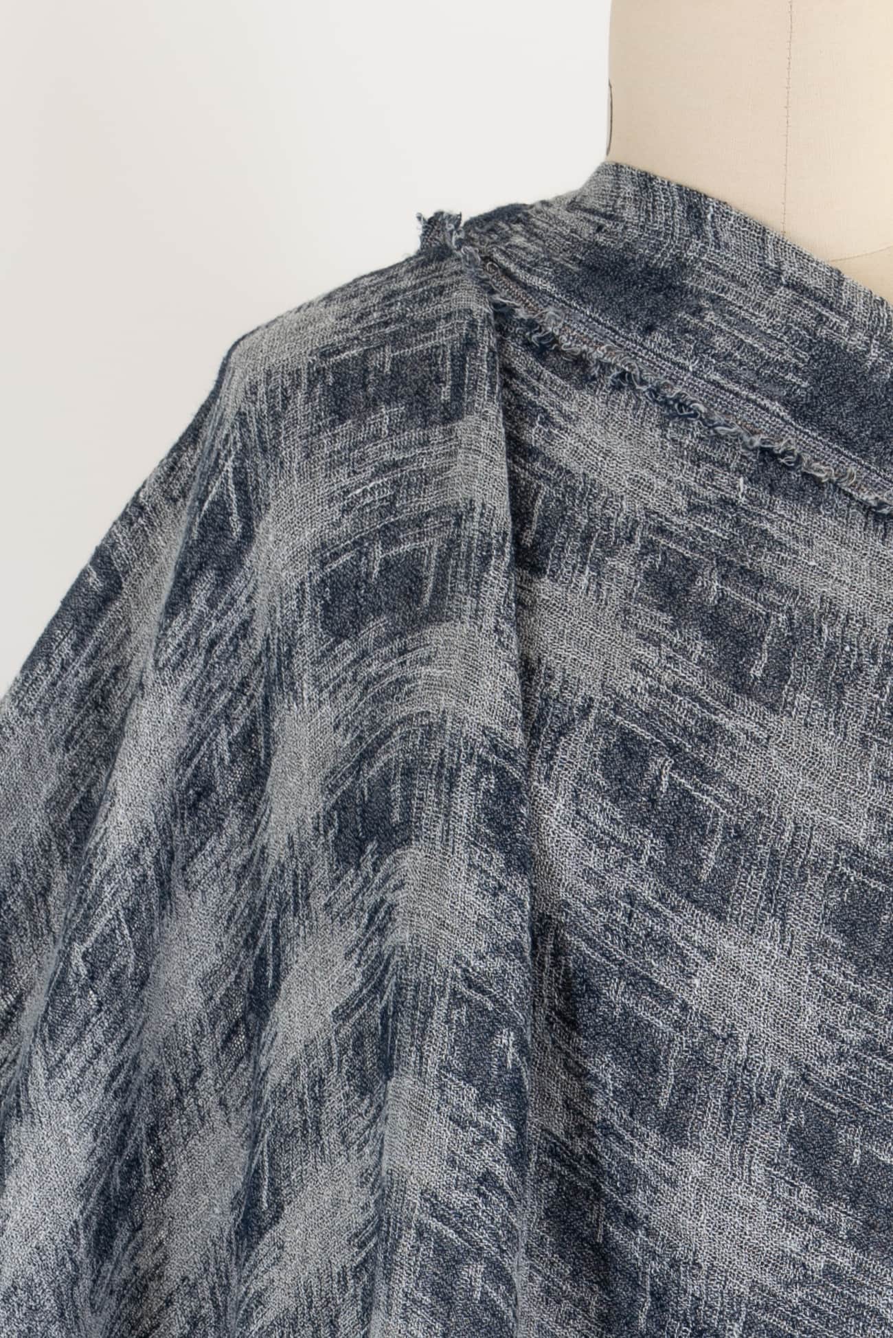 Kyoto Jacquard Linen Blend Woven - Marcy Tilton Fabrics