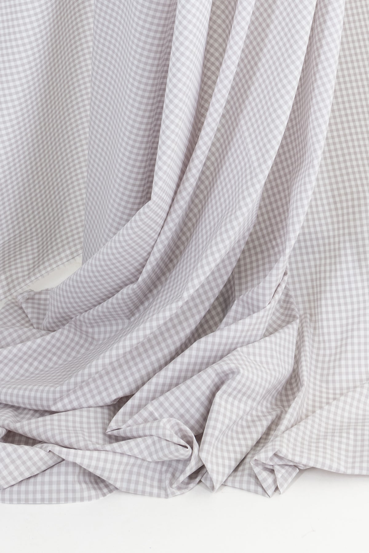 Lady Gray Japanese Cotton Gingham Woven