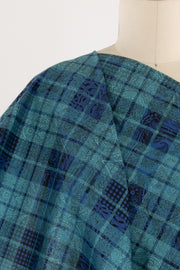 Lagoon Plaid Cotton Woven