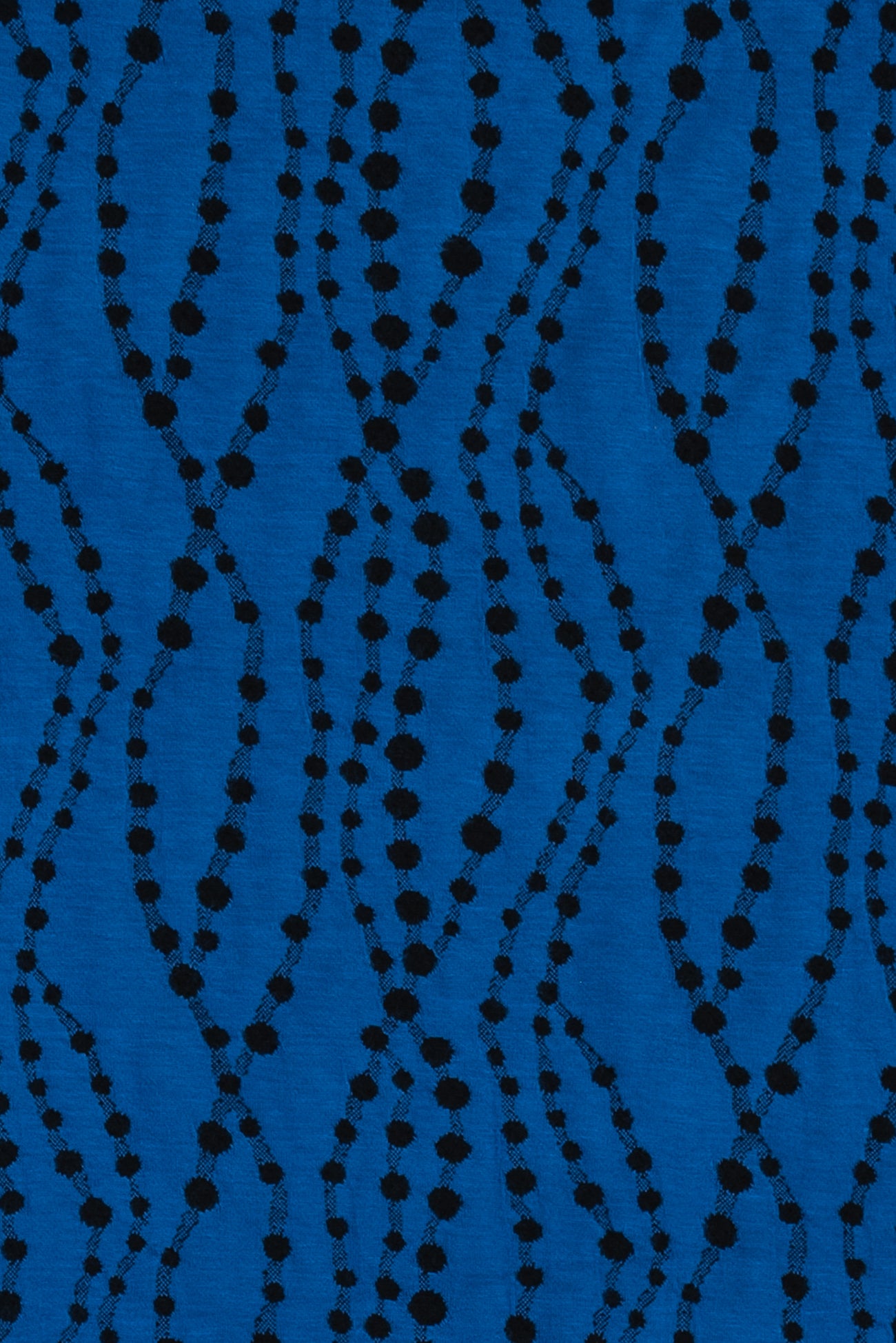 Lake Superior Blue Jacquard Double Knit