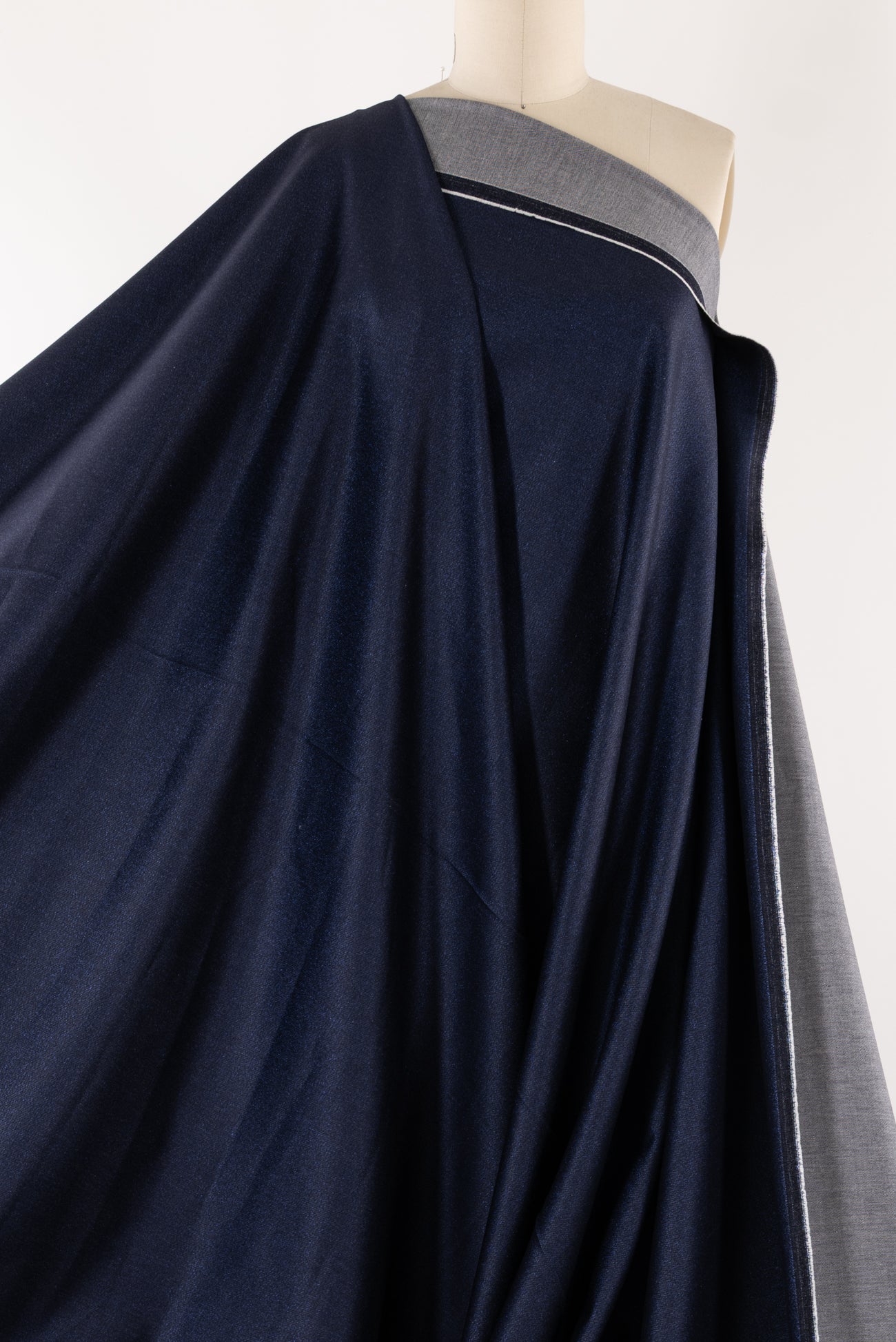 Lapis Gleam Italian Denim Woven
