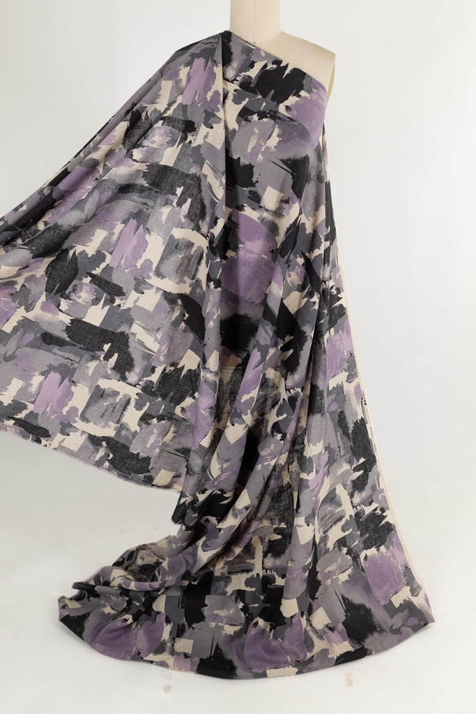 Lavender Hill Japanese Linen/Cotton Woven - Marcy Tilton Fabrics