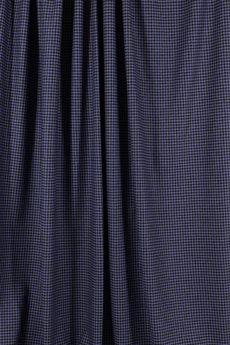 Lavender Houndstooth Italian Wool/Lurex woven