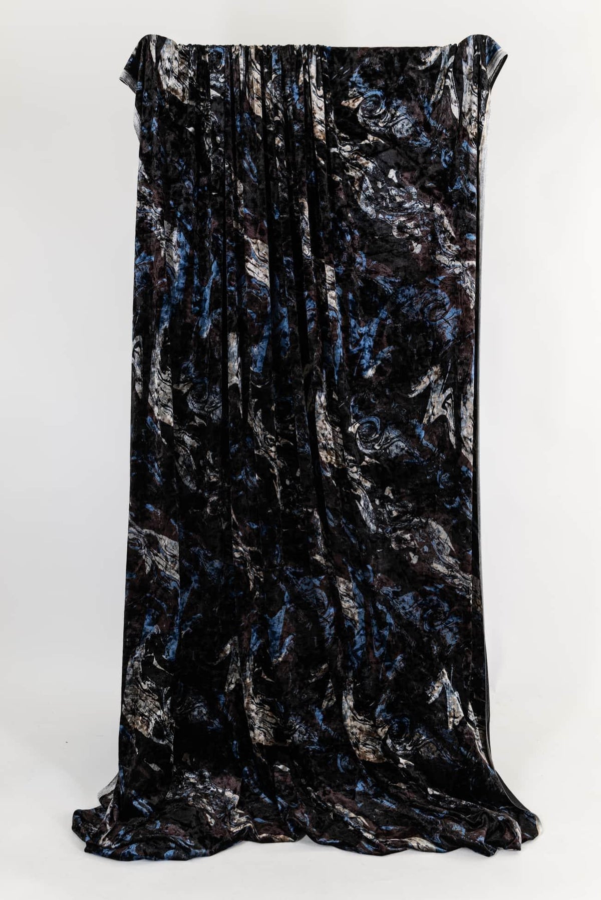 Lazuli Panne Velvet Knit - Marcy Tilton Fabrics