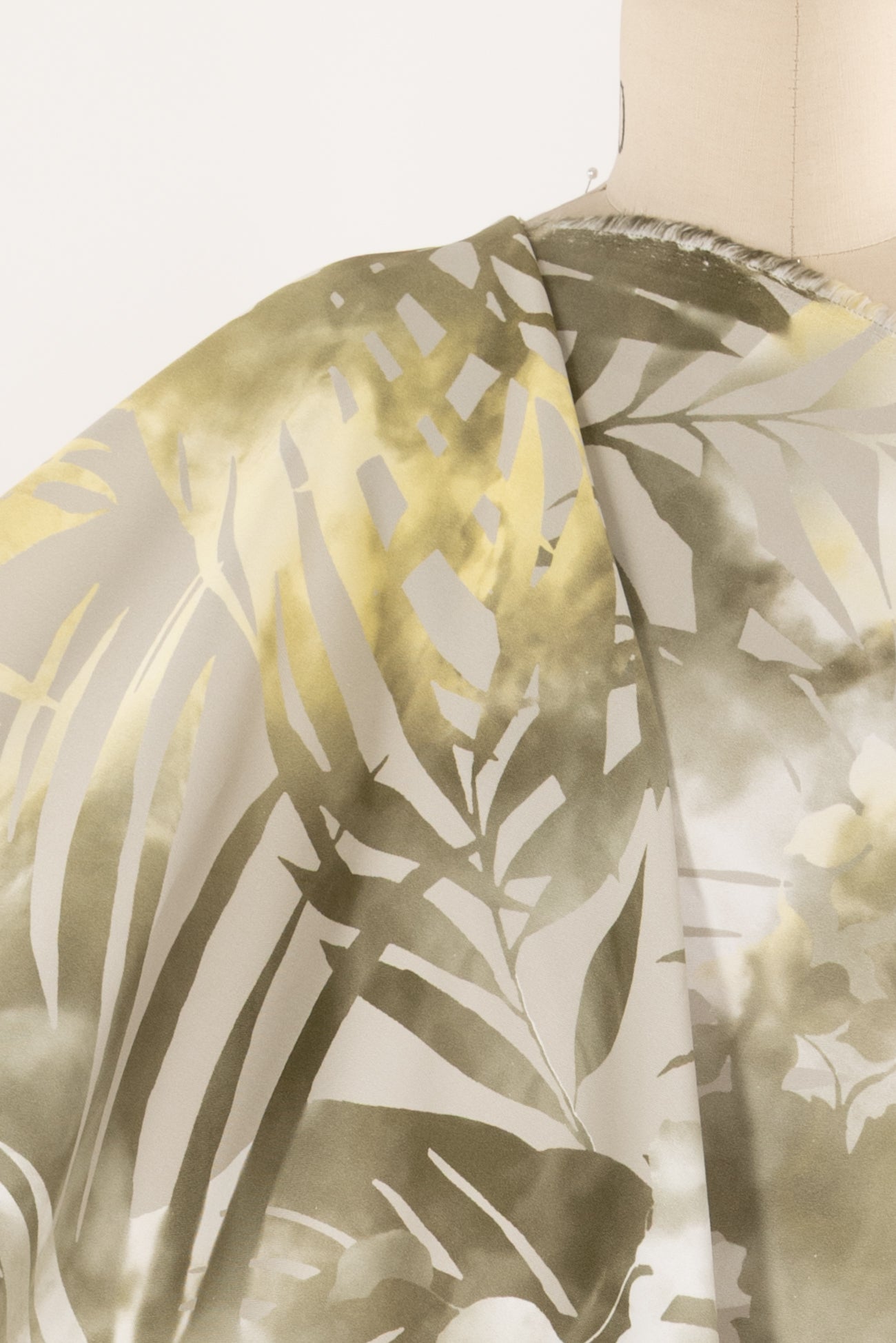 Leafy Shadows Italian Cotton Woven