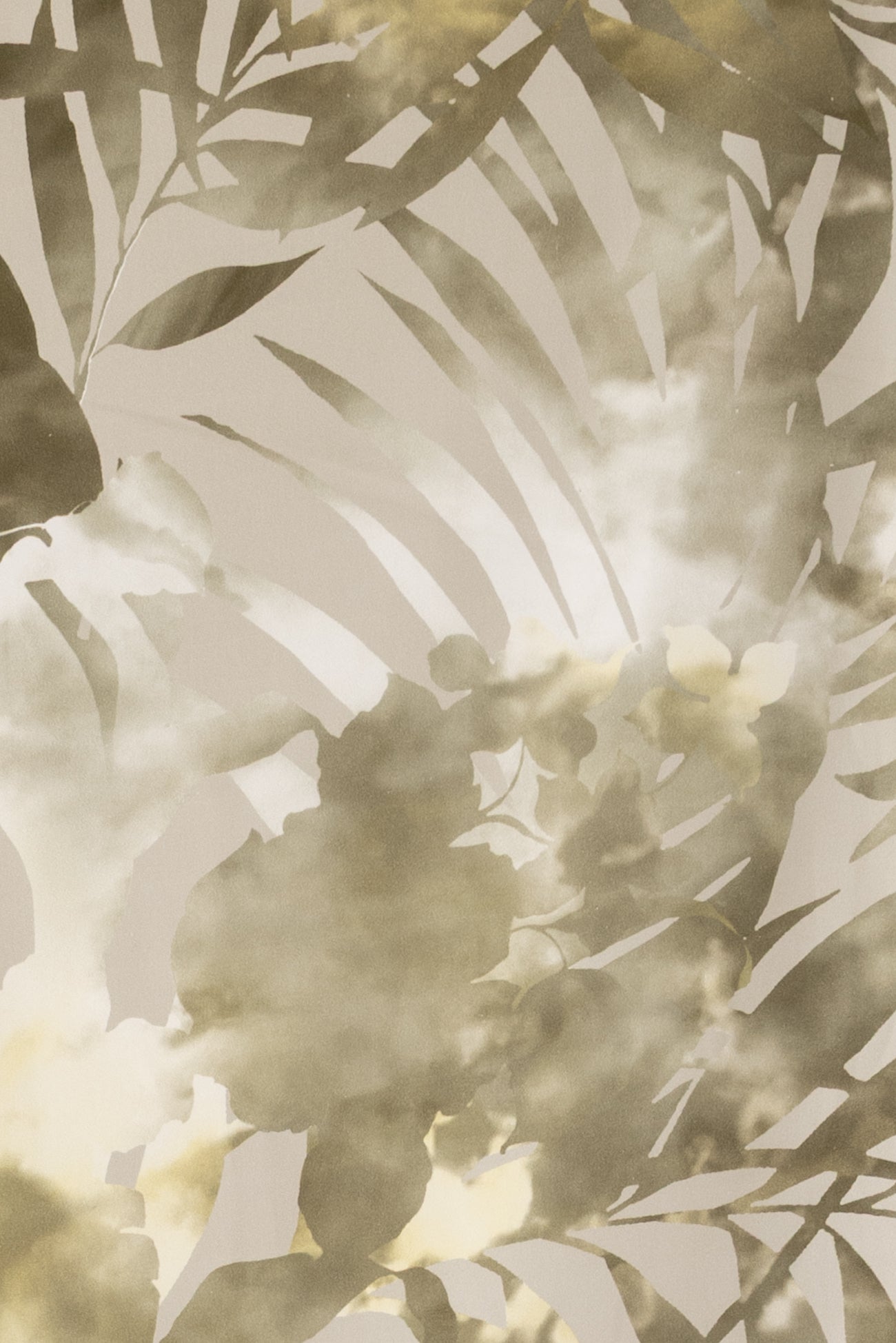 Leafy Shadows Italian Cotton Woven