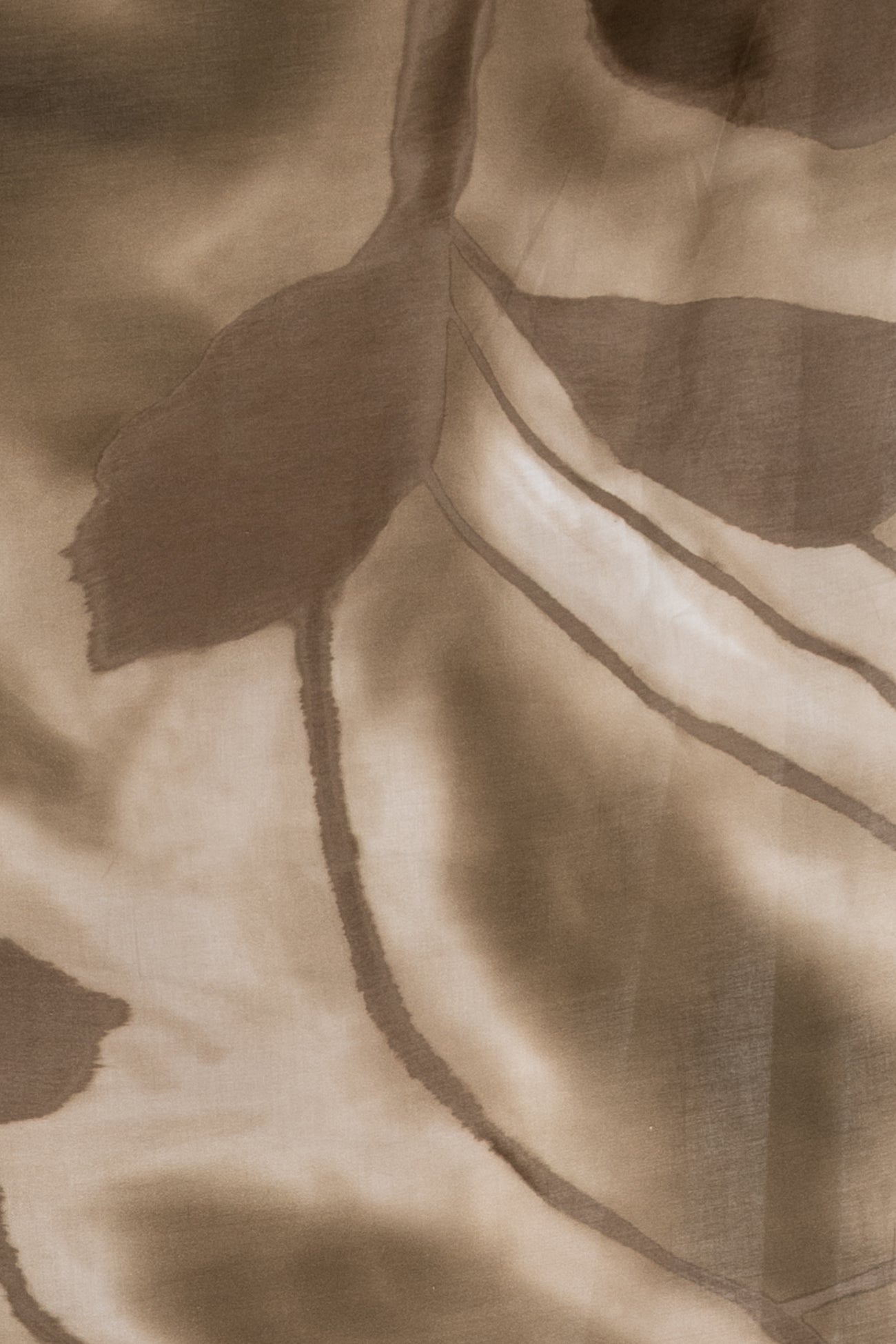 Leafy Silhouette Italian Cotton Woven