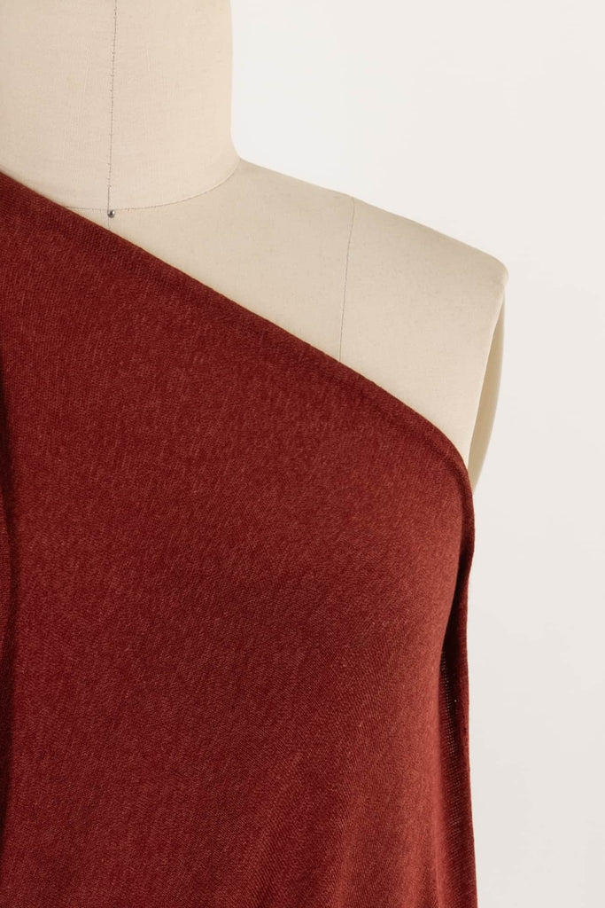 Leaves Of Rust Sweater Knit - Marcy Tilton Fabrics