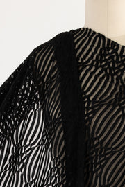 Licorice Twist Knit Mesh