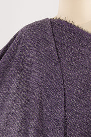 Lilac Heather Tweed Woven